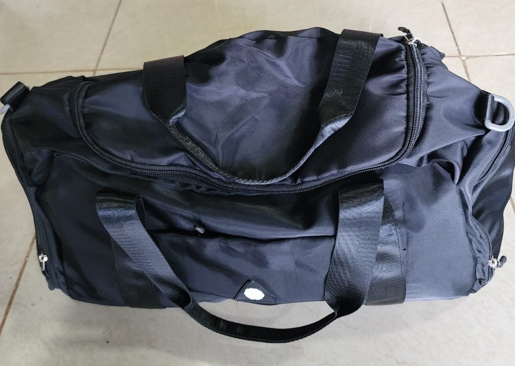 BOLSO NEGRO PARA GYM