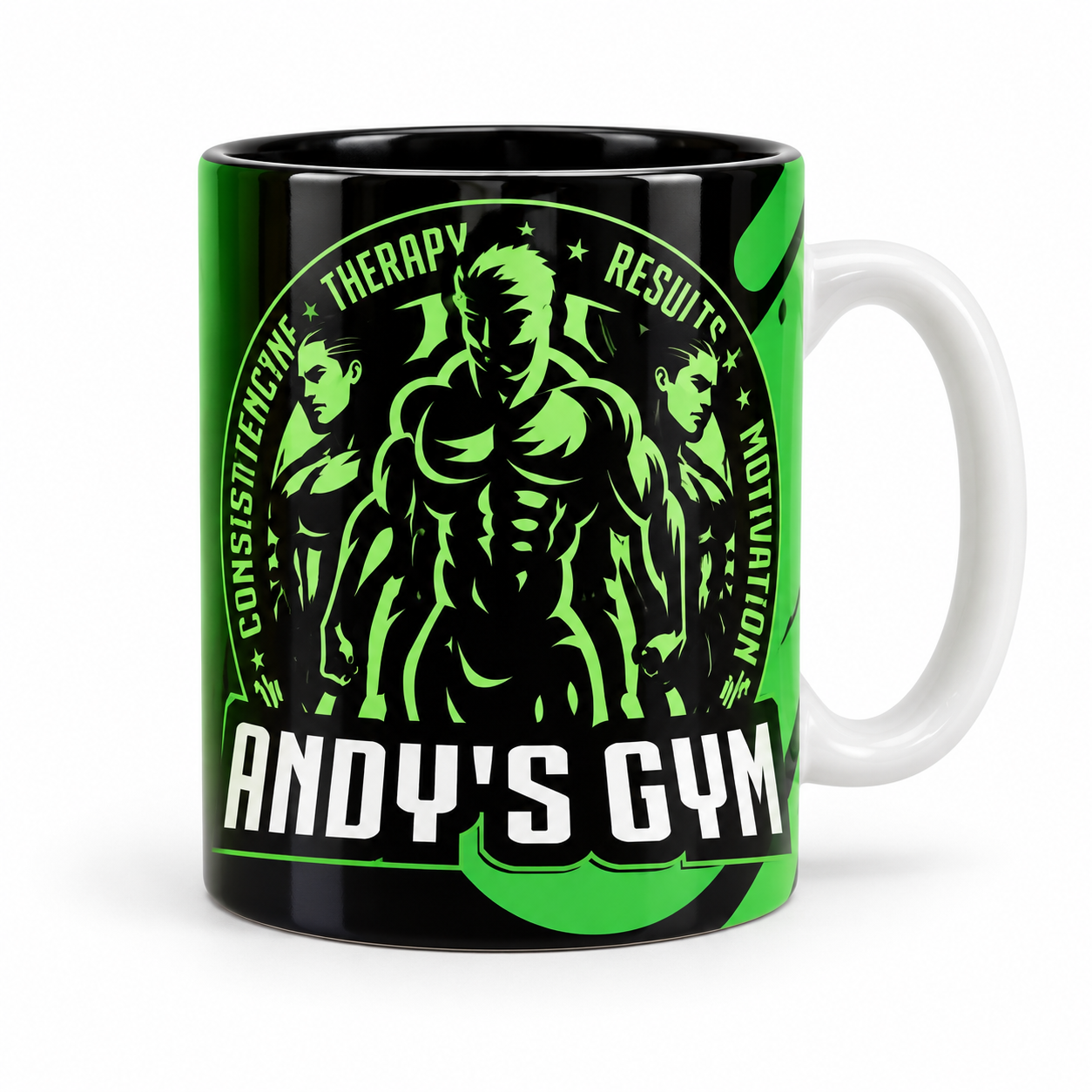 TAZA PERSONALIZADA ANDYS GYM