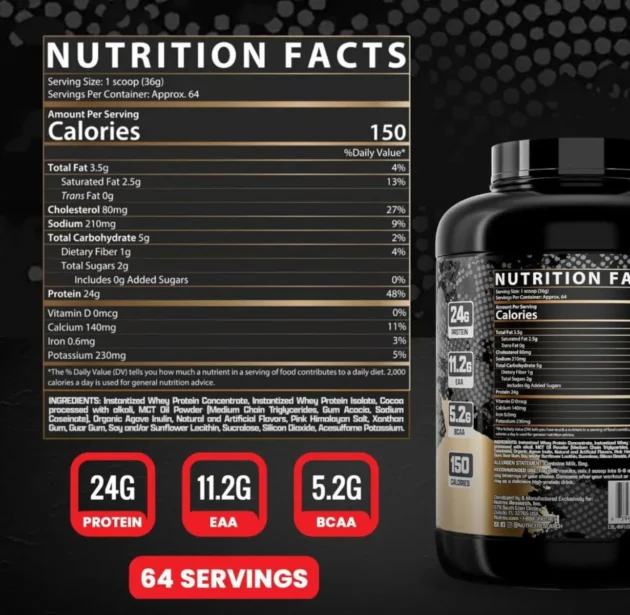 Whey - 5lbs Chocolate - Image 2